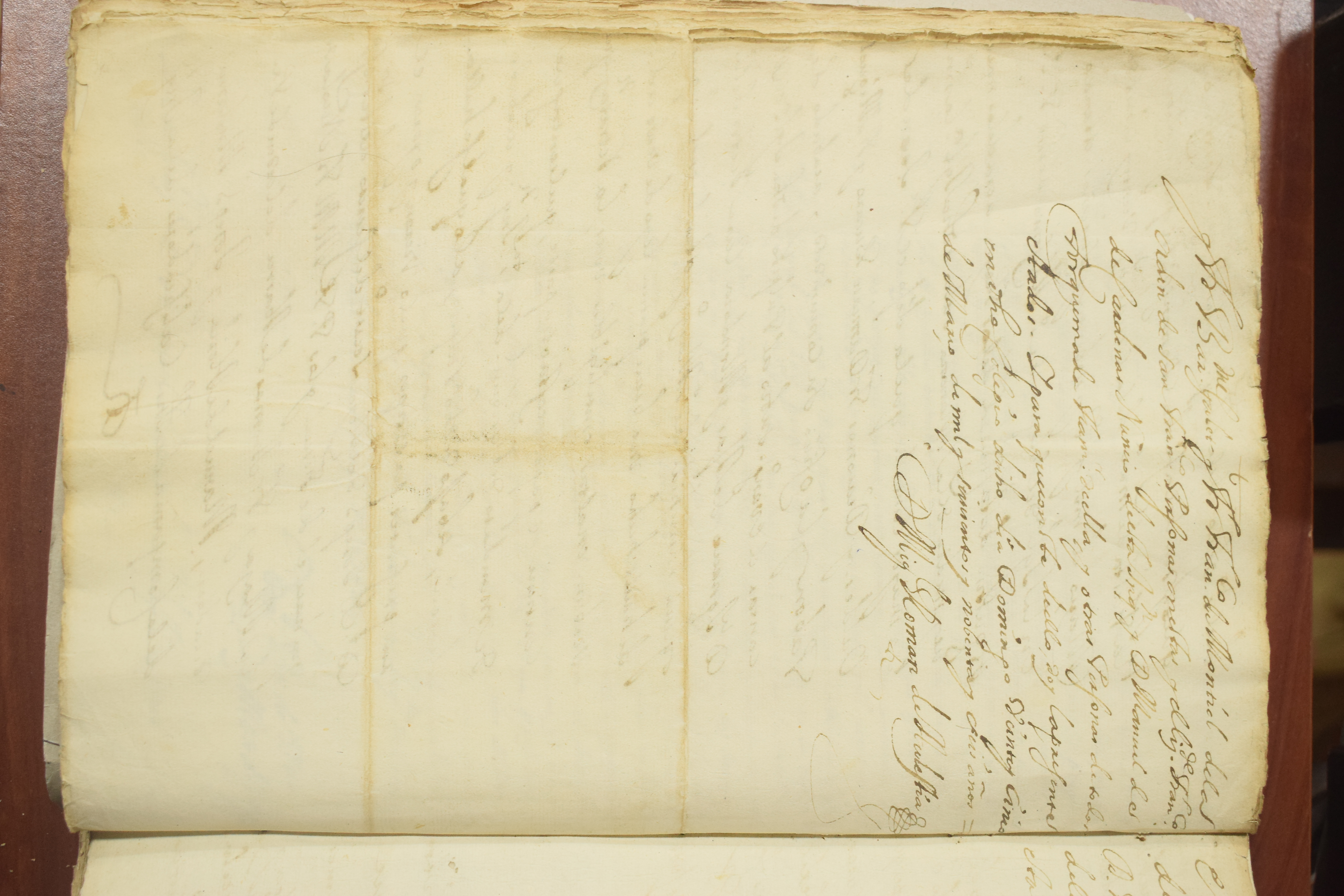 Mención de N. Balguino y varias personas en mayo de 1696