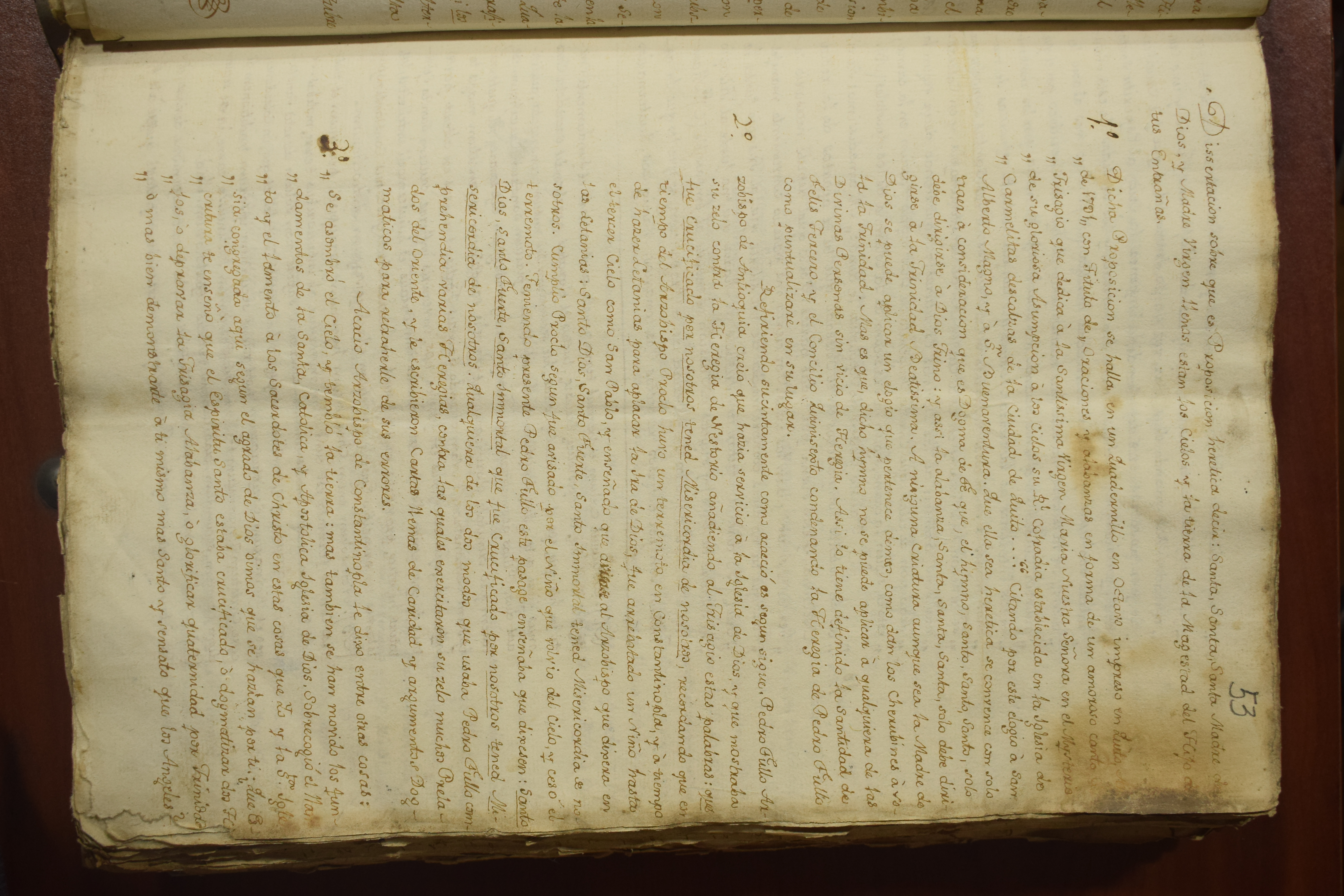 Disertación sobre la herética aplicación mariana del Trisagio