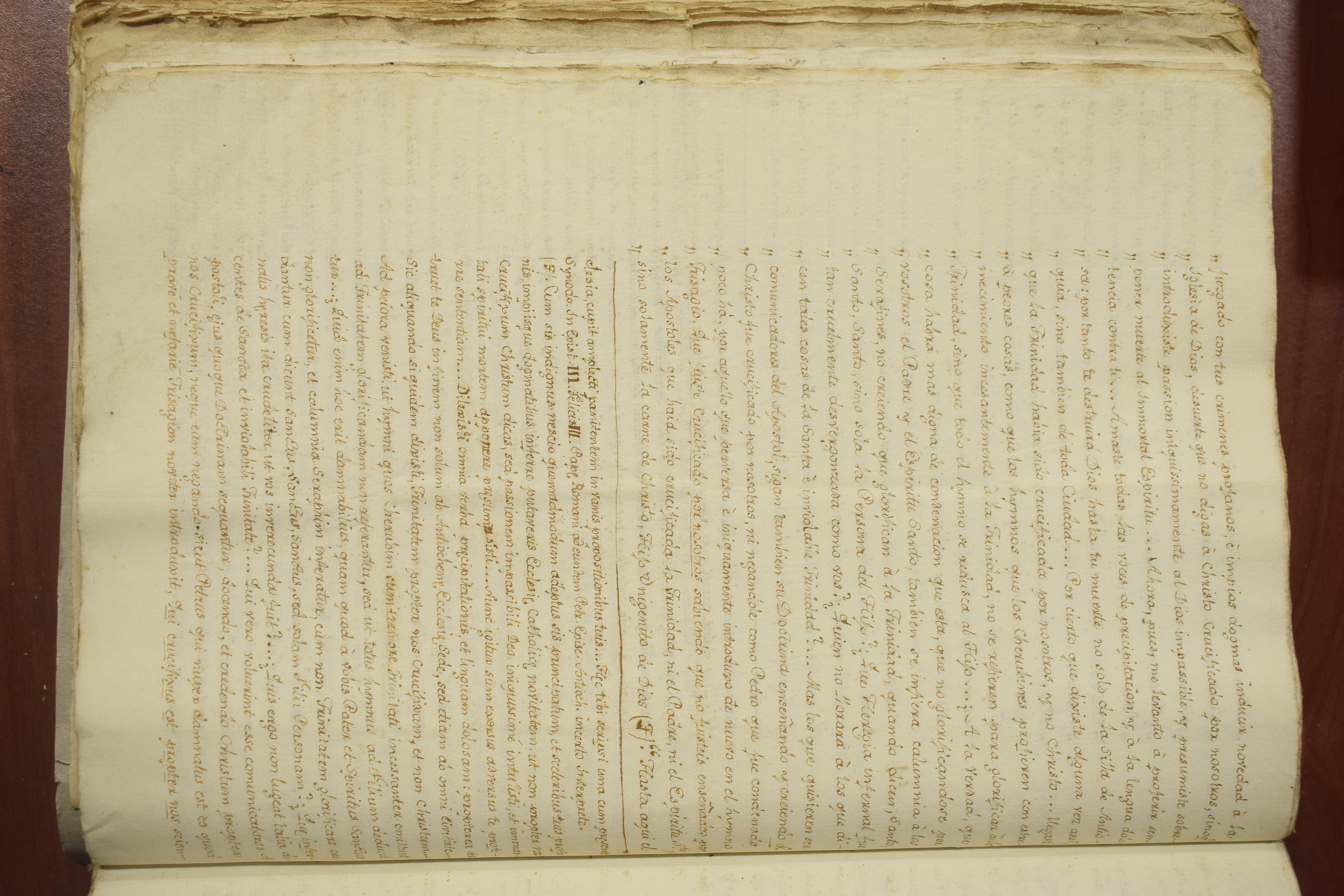 Condena de Pedro de Antioquía por doctrinas sobre la Trinidad y el Trisagio