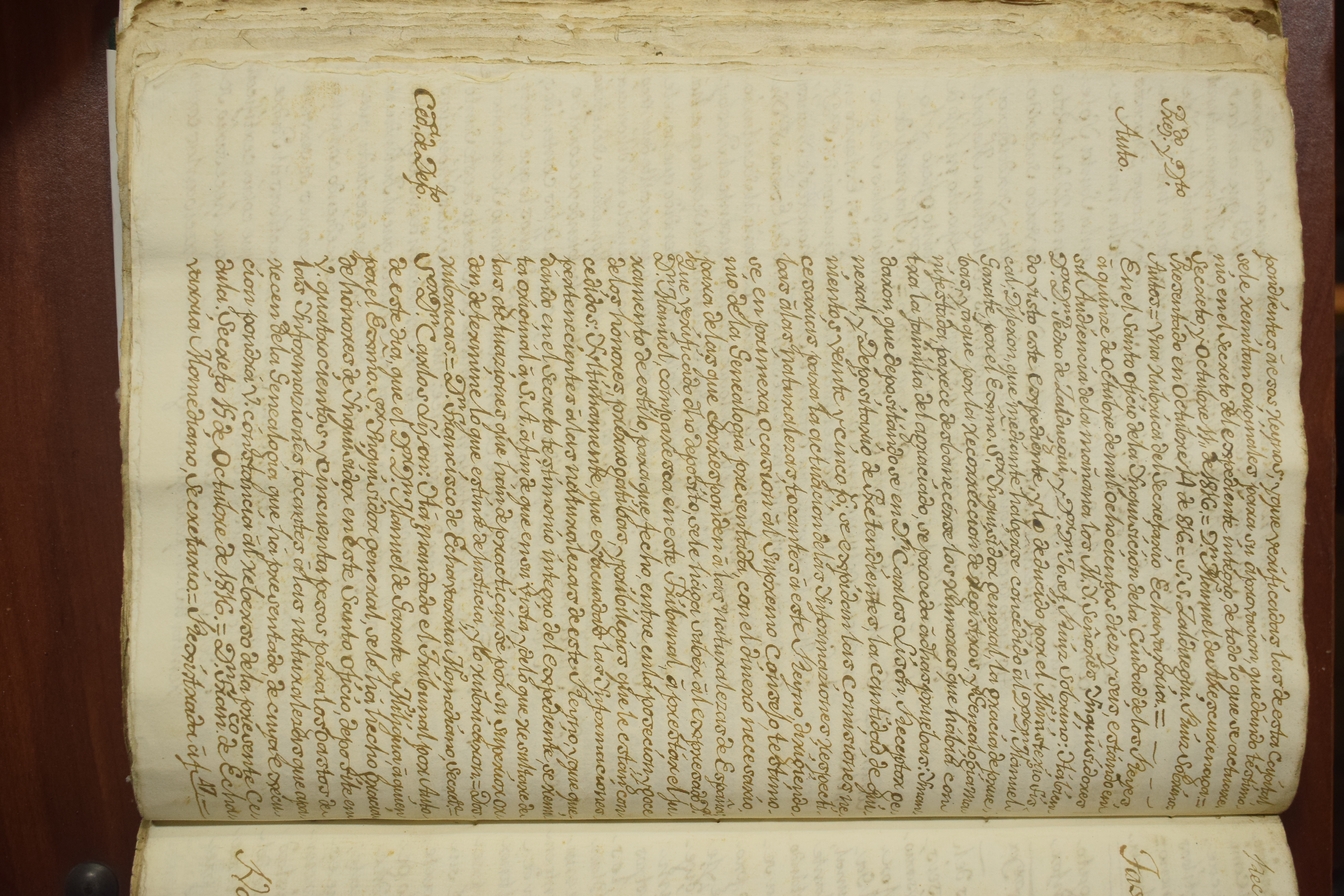 Expediente sobre las pruebas genealógicas de Manuel de Gárate