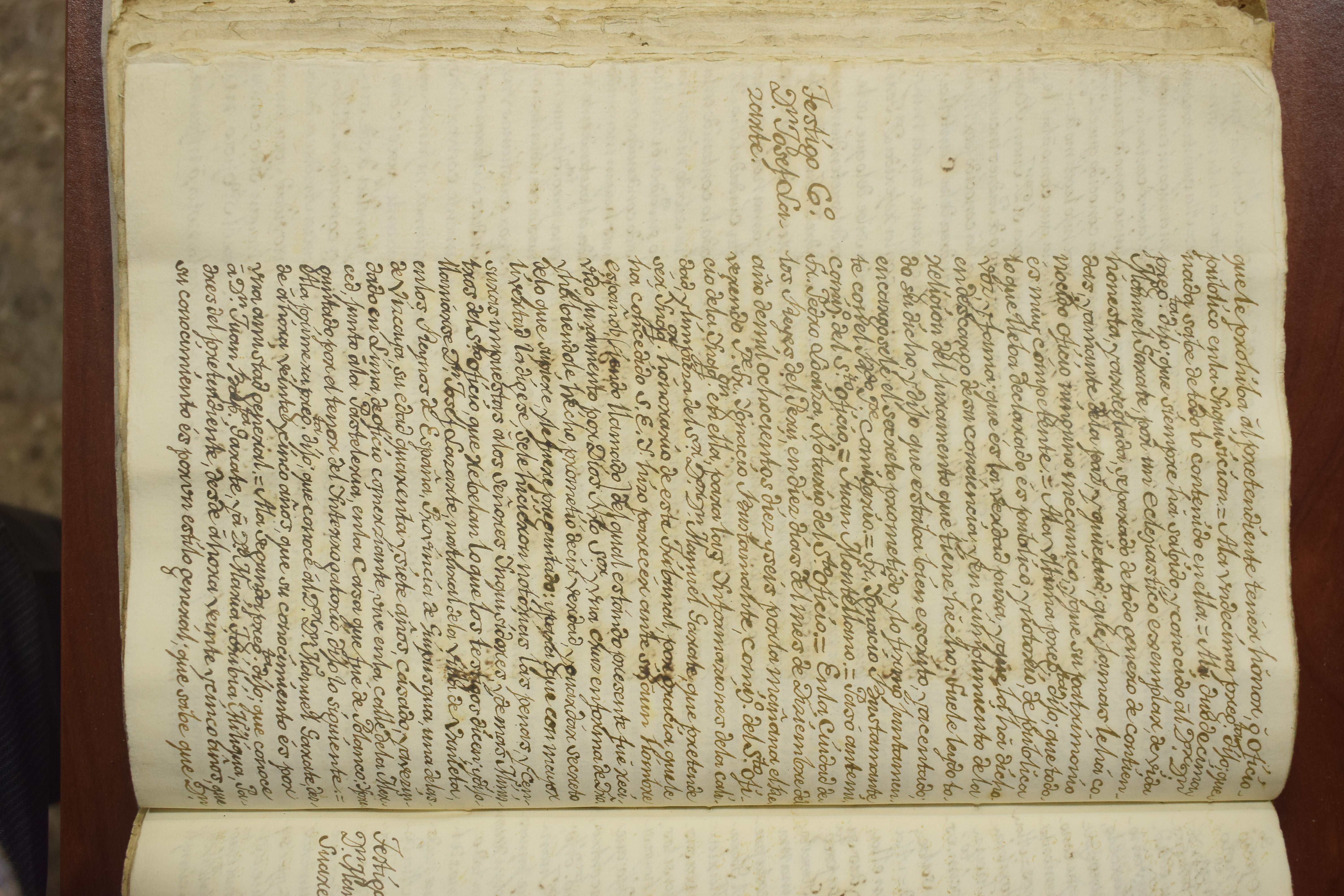 Testimonio de Josef Lazarte sobre la calidad de Manuel Gaxate