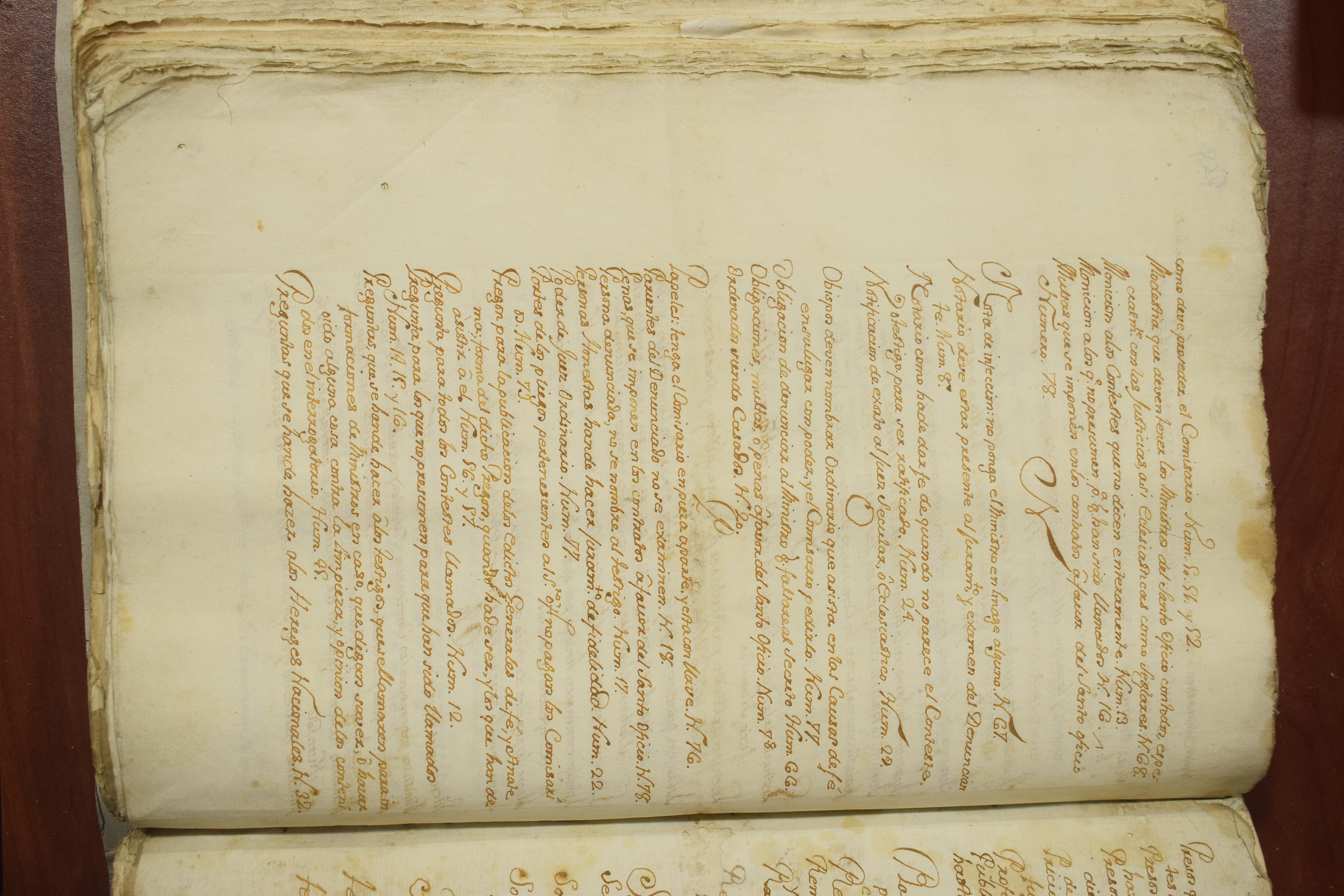 Índice de normas procesales y administrativas del Santo Oficio